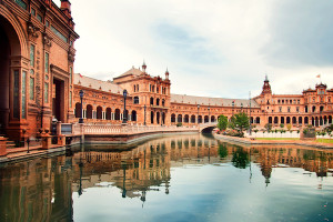Spanish Square in Sevilla, Spain